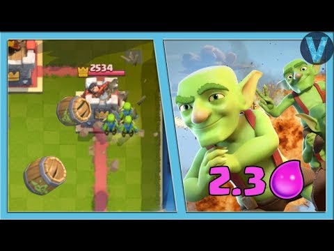 Видео: Самая БЫСТРАЯ БОЧКА В МИРЕ! Дикий фан за 2.3 эликсира / Clash Royale