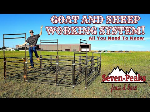 Видео: Система содержания коз и овец | Загон и амбар Seven Peaks