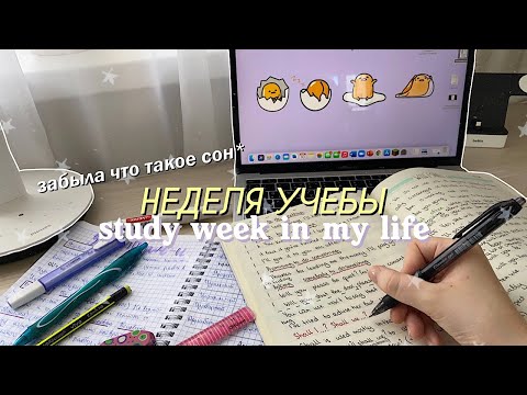 Видео: НЕДЕЛЯ УЧЕБЫ №1 // УЧИСЬ СО МНОЙ // Study Week In My Life