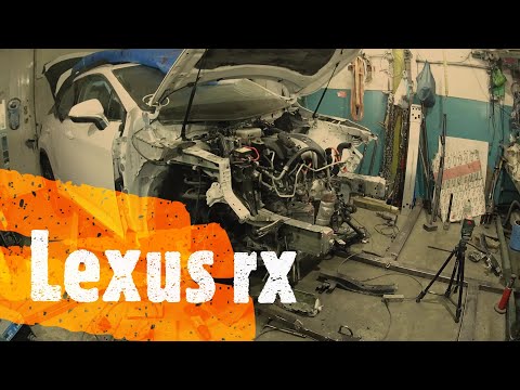 Видео: Кузовной ремонт 1ч. Лексус. Lexus RX 2015 гибрид 4 поколения #garage880#lexusrx#кузовнойремонт