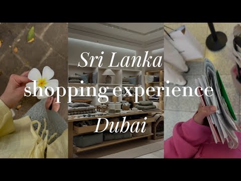 Видео: shopping experience / Шри-Ланка, Дубай