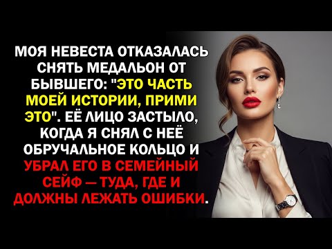 Видео: Моя невеста отказалась снять медальон от бывшего: "Это часть моей истории, прими это". Её лицо...