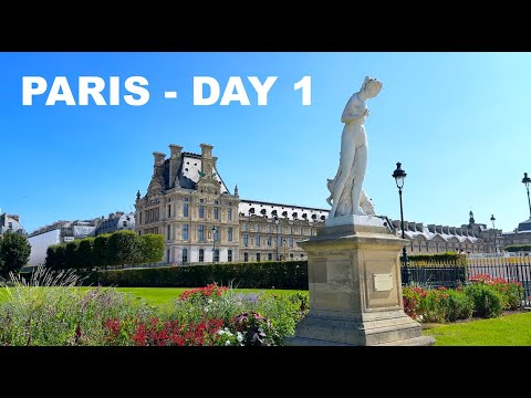 Видео: 🇫🇷 Париж День 1 — Лувр и прогулка по пустому саду Тюильри 🌸🏛️ Красота и умиротворение в Париже