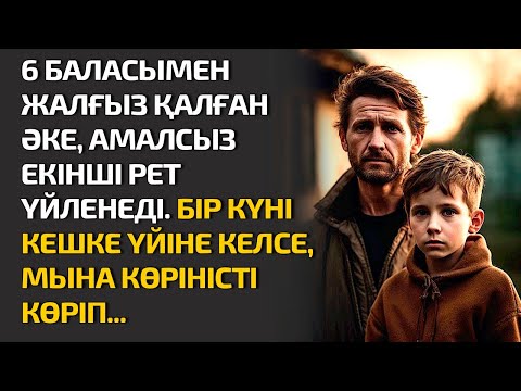 Видео: 6 БАЛАСЫМЕН ЖАЛҒЫЗ ҚАЛҒАН ӘКЕ, АМАЛСЫЗ ЕКІНШІ РЕТ ҮЙЛЕНЕДІ. БІР КҮНІ КЕШКЕ ҮЙІНЕ КЕЛСЕ, МЫНА