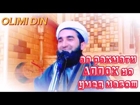 Видео: Аз рахмати АЛЛОХ но умед мабош МАВЛАВИ АХМАД ФИРУЗ