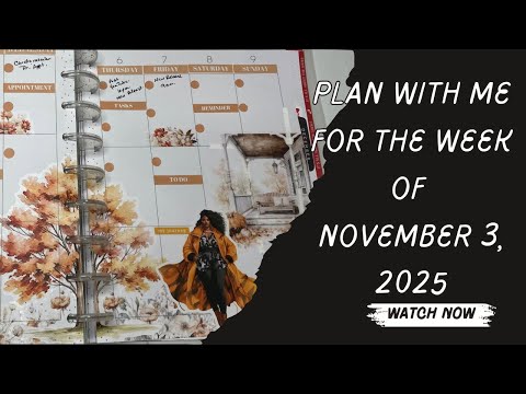 Видео: Планируйте вместе со мной неделю 3 ноября 2025 года