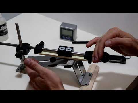 Видео: Как заточить маленький нож и немного о конструктивных особенностях точилки KosiM