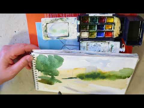 Видео: Пленэ́р - Акварель