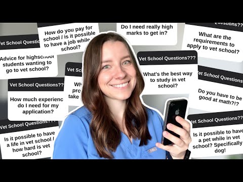 Видео: Вопросы и ответы о ветеринарной школе: ответы на ваши вопросы о ветеринарной школе и процессе под...