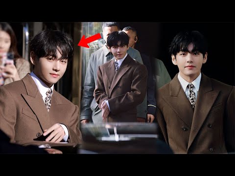 Видео: Минуту назад! Полное видео Тэхёна из BTS просто поразило интернет на показе мод Celine