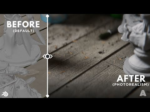 Видео: Фотореалистичные рендеры в Blender