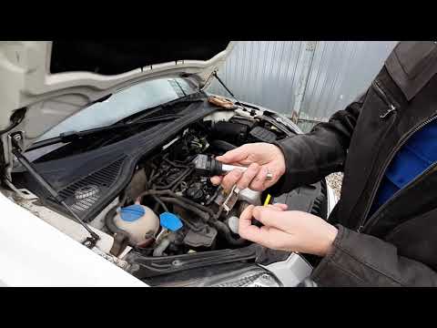 Видео: Как заменить свечи на двигателе 1.4 SKODA YETI
