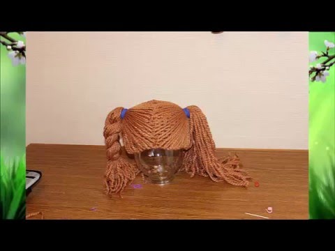 Видео: ШАПОЧКА С КОСИЧКАМИ КРЮЧКОМ ЗА ОДИН ВЕЧЕР