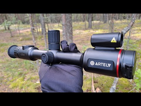 Видео: Прицел Artelv Atomos с германиевым объективом. Обзор и тест тепловизора.