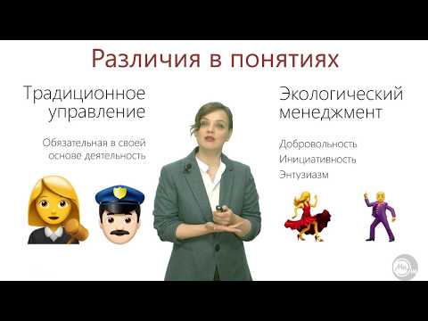 Видео: Урок 2 Традиционное управление охраной окружающей среды VS Экологический менеджмент