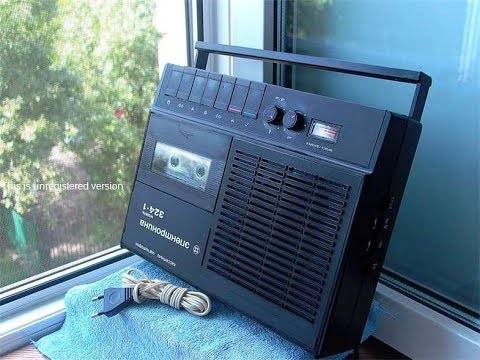 Видео: ремонт) магнітофон Электроника - 324-1 1987г