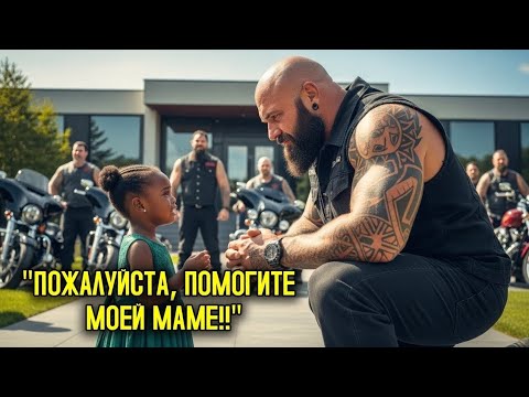 Видео: «Миллиардер бьёт мою маму!» — заплакала дочь уборщицы, обращаясь к байкерам… Что же случилось дальше
