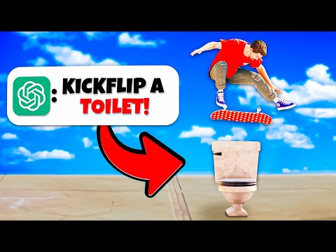 Видео: Я позволяю ChatGPT устраивать мне безумные скейт-челленджи