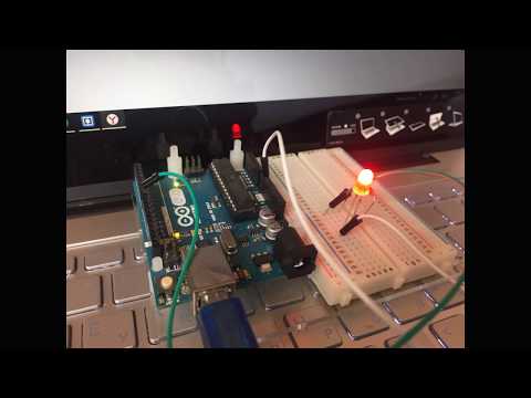 Видео: Управление диодами на плате Arduino через веб-интерфейс