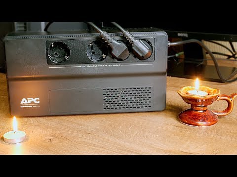 Видео: APC Easy UPS 650VA - бюджетный ИБП для дома