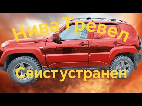 Видео: Нива Тревел /// Замена роликов ремня Нива /// Свист пропал 