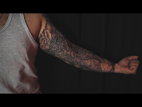 Видео: ЗАБИЛ РУКАВ. ПЕРВАЯ ТАТУИРОВКА. КАК Это БЫЛО. =)