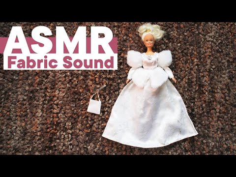 Видео: АСМР Звуки ткани, платья Барби | ASMR Fabric sounds, Barbie's dresses