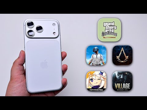 Видео: Тест игровой производительности iPhone 17 Pro Max в 5 играх класса AAA