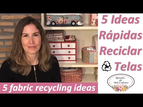 Видео: 97- 5 быстрых идей по переработке ♻️ обрезков ткани для продажи или дарения. Бесплатные шаблоны.