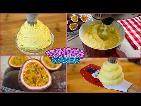 Видео: Фирменный крем из маракуйи для десертов и капкейков ▪ Простой рецепт за 5 минут ▪ Без масла