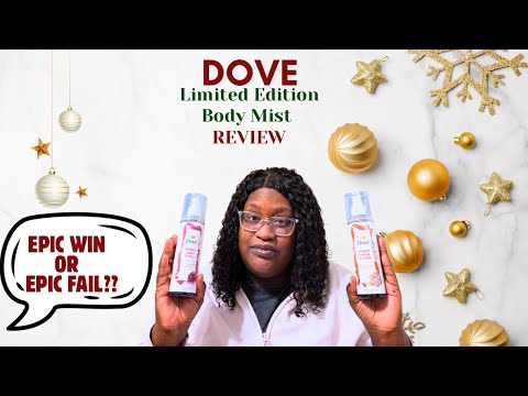 Видео: Обзор новых лимитированных спреев для тела Dove | Стоят ли они того? Честно говоря!🎄❄️🎄
