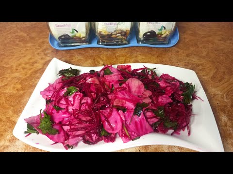 Видео: 🇺🇦😋Маринована капуста "ПЕЛЮСТКА"чудова закуска за два дні або на зиму. 😋🇺🇦