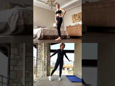 Видео: Тренировка Веры Брежневой с тренером в трансляции // 21 марта