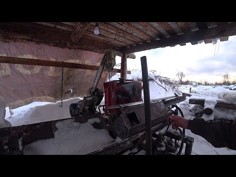 Видео: Самодельный дровокол, модернизация с двумя гидронасосами ускорение работы