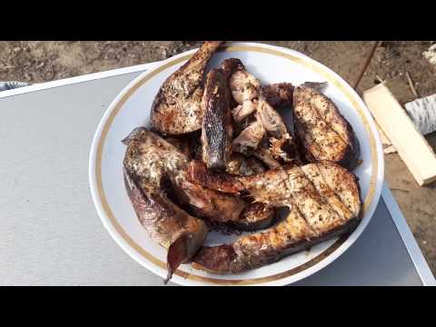 Видео: Стейки форели на решетке на мангале, с очень вкусным соусом. Просто и вкусно.Самая вкусная форель!