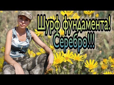 Видео: Коп 2021. Серебро на месте старых домов! Женский шурф фундамента с металлоискателем XP orx.