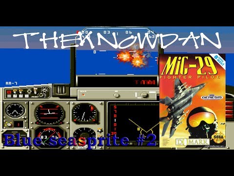 Видео: Mig-29 Fighter Pilot Прохождение на русском (Sega) Blue Seasprite 2