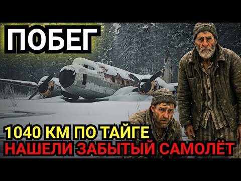 Видео: 1040 КМ по Тайге: ПОБЕГ из ГУЛАГа , нашли забытый самолёт