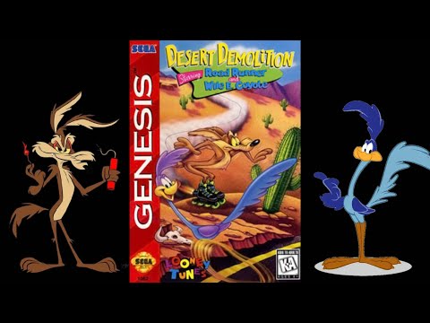 Видео: Desert Demolition прохождение (Sega MD)