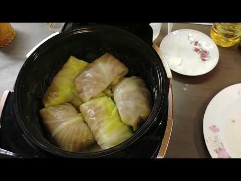 Видео: ГОЛУБЦЫ В СМЕТАННОМ СОУСЕ В МУЛЬТИВАРКЕ