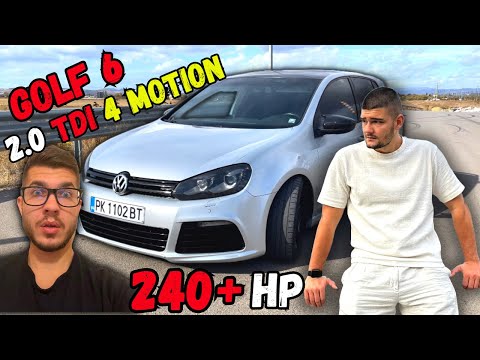 Видео: Колата на Народа! с Fenat1 / VW Golf 6 2009г 2.0 TDI 240+ кс