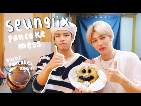 Видео: Блинная катастрофа Сынмина и Феликса из Stray Kids