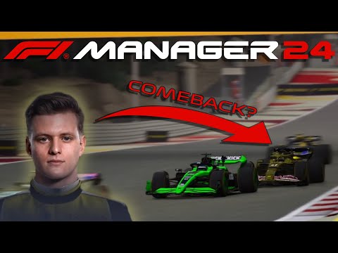 Видео: Мик Шумахер возвращается в Формулу 1? I F1 Manager 2024 #1