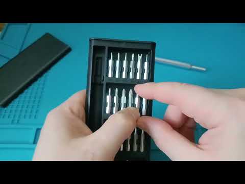 Видео: Магнитная отвертка 🛠️ с набором из 24 сменных насадок для ремонта менее 4$ - стоит ли покупать?