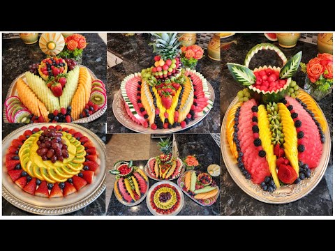 Видео: Идеи фруктовых тарелок (Счастливые) # 13