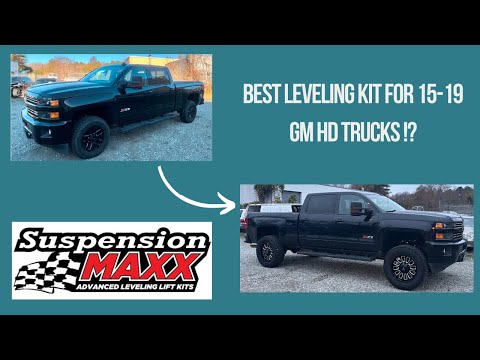 Видео: Установка комплекта выравнивания подвески MAXX на SILVERADO 2500HD 15-19