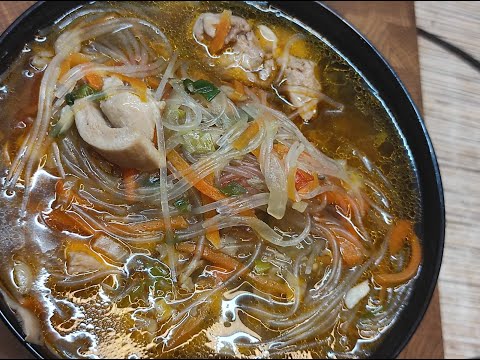 Видео: Суп с вешенками и фунчозой! Его стоит попробовать!