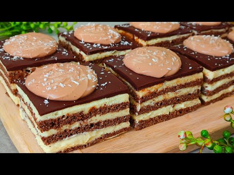 Видео: Сочный шоколадный торт за 15 минут.😋😋😋Вы будете поражены результатом. Простой рецепт.