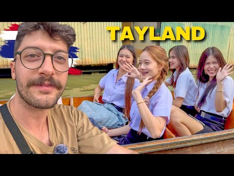Видео: Интересная жизнь на воде и плавучий рынок | 🇹🇭