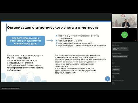 Видео: Семинар. Медицинская статистика. Организация здравоохранения и медицинской помощи. (26.04.23)